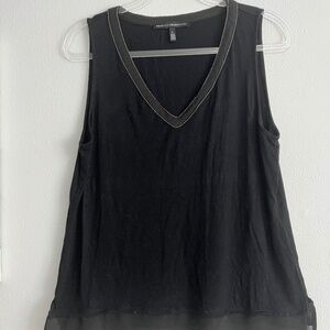White House Black market black tank size large